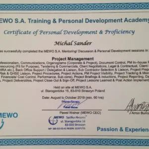 S4 Complete 60hrs of Project Management Mentoring